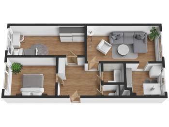 Prodej bytu 3+1 v osobním vlastnictví 67 m², Most