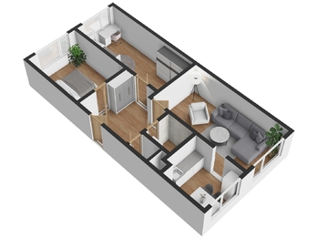 Prodej bytu 3+1 v osobním vlastnictví 67 m², Most