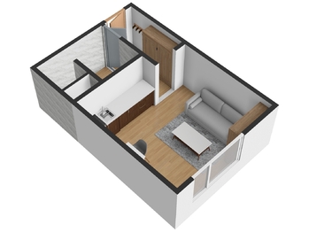 Prodej bytu 1+kk v osobním vlastnictví 20 m², Chomutov
