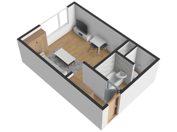 Prodej bytu 1+kk v osobním vlastnictví 20 m², Chomutov