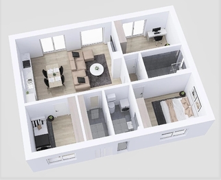 Novostavba na klíč, 4kk, 81 m2, 810 m2, Valtrovice - Prodej domu 91 m², Valtrovice
