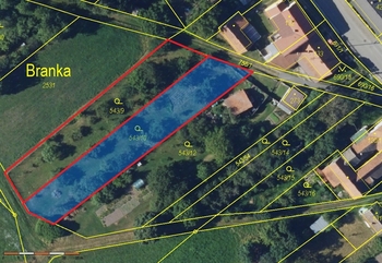 Stavební pozemek, Šošůvka - Prodej pozemku 894 m², Šošůvka