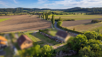 Prodej pozemku 1133 m², Korkyně