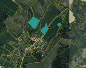 Prodej pozemku 28141 m², Horní Radouň