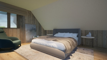 ložnice - Prodej domu 223 m², Hraběšice