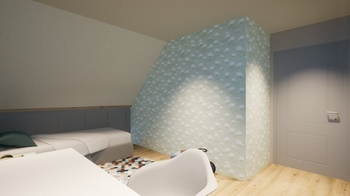 pokojíček 2.NP - Prodej domu 223 m², Hraběšice