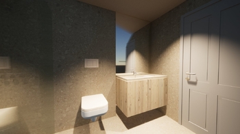 koupelna 1.NP - Prodej domu 223 m², Hraběšice
