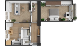 Prodej bytu 2+1 v osobním vlastnictví 49 m², Plzeň