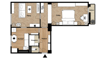 Prodej bytu 2+1 v osobním vlastnictví 49 m², Plzeň