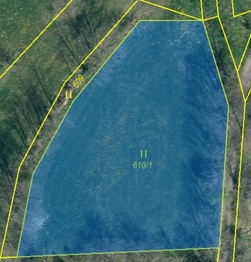 Prodej pozemku 1913 m², Borotín