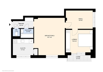 Prodej bytu 3+1 v osobním vlastnictví 58 m², Mladá Boleslav