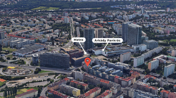Pronájem kancelářských prostor 156 m², Praha 4 - Nusle