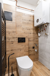 WC - Pronájem bytu 3+kk v osobním vlastnictví 61 m², Praha 8 - Libeň