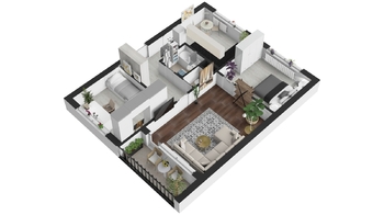 Prodej bytu 3+1 v osobním vlastnictví 80 m², Česká Lípa
