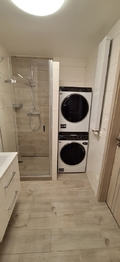 Koupelna s WC - Pronájem bytu 2+kk v osobním vlastnictví 47 m², Bučovice