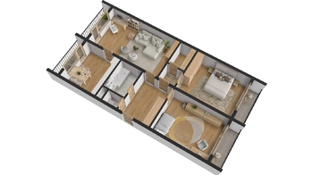 Prodej bytu 3+1 v družstevním vlastnictví 99 m², Hradec Králové