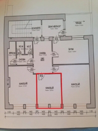 Pronájem kancelářských prostor 13 m², Hodonín