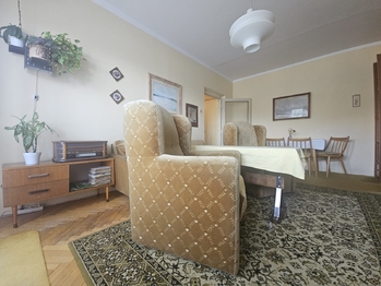 obývací pokoj - Prodej bytu 3+1 v družstevním vlastnictví 72 m², Kopřivnice