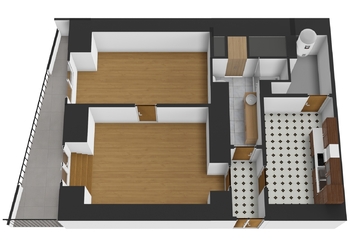 Pronájem bytu 2+1 v osobním vlastnictví 67 m², Tábor