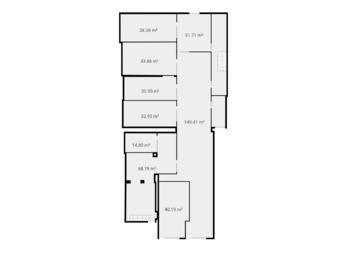 Půdorys - Prodej domu 232 m², Mnichovo Hradiště