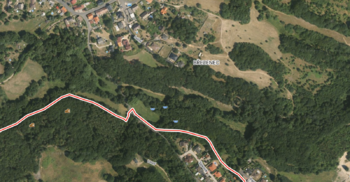 Satelitní mapa - Prodej pozemku 14373 m², Jirkov