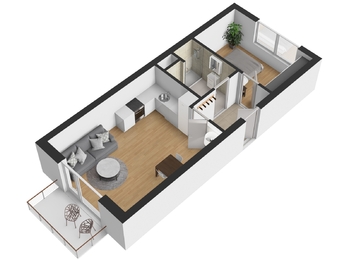 Pronájem bytu 2+kk v osobním vlastnictví 54 m², Plzeň