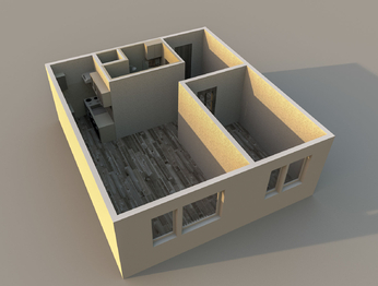 Pronájem bytu 2+kk v osobním vlastnictví 40 m², Žatec
