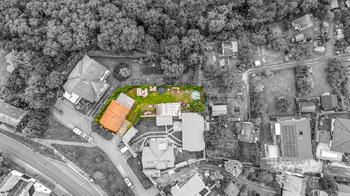 Pohled z dronu - Prodej domu 130 m², Plzeň