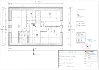 Pudorys 2NP - Prodej domu 130 m², Plzeň