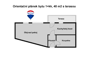 Pronájem bytu 1+kk v osobním vlastnictví 40 m², České Budějovice