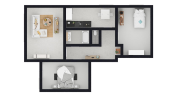Prodej bytu 3+1 v družstevním vlastnictví 74 m², Nemyčeves