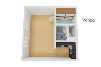 Pronájem bytu 1+kk v družstevním vlastnictví 28 m², Havířov