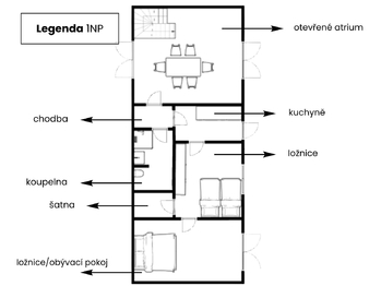 Pronájem bytu 4+1 v osobním vlastnictví 120 m², Nadějkov