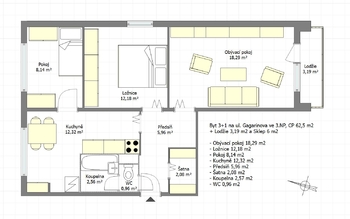 Prodej bytu 3+1 v osobním vlastnictví 72 m², Police nad Metují
