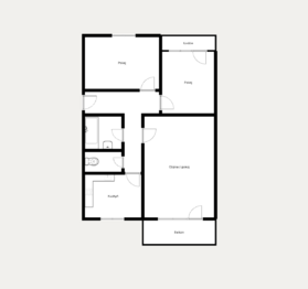 Prodej bytu 3+1 v osobním vlastnictví 80 m², Třebechovice pod Orebem