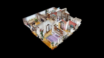 3D pohled - Prodej bytu 3+1 v družstevním vlastnictví 91 m², Praha 5 - Košíře