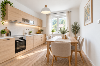 Vizualizace_kuchyň - Prodej domu 142 m², Nová Pec