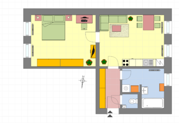 Pronájem bytu 2+kk v osobním vlastnictví 58 m², Jablonec nad Nisou