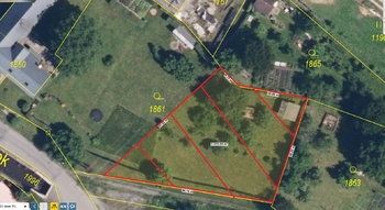 Prodej pozemku 1015 m², Olšany