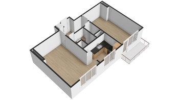 Pronájem bytu 2+1 v osobním vlastnictví 54 m², Žatec