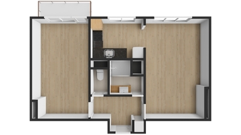 Pronájem bytu 2+1 v osobním vlastnictví 54 m², Žatec