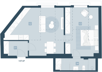 Prodej bytu 2+kk v osobním vlastnictví 65 m², Praha 3 - Žižkov