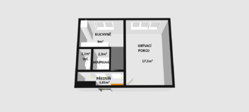 Prodej bytu 1+1 v družstevním vlastnictví 32 m², Havířov