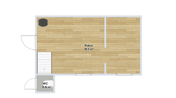přízemí - Prodej chaty / chalupy 42 m², Malíkovice