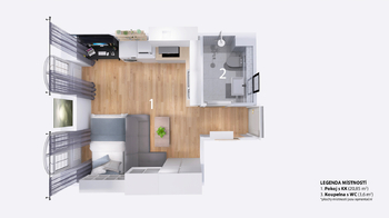 Prodej bytu 1+kk v osobním vlastnictví 24 m², Brno