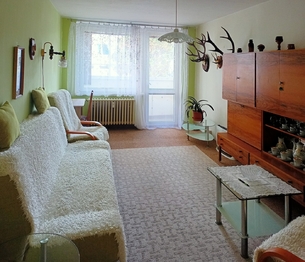 Největší místností je - Prodej bytu 2+1 v osobním vlastnictví 53 m², Podbořany