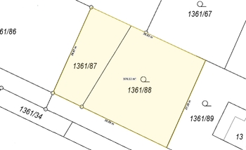 Prodej pozemku 970 m², Litoměřice