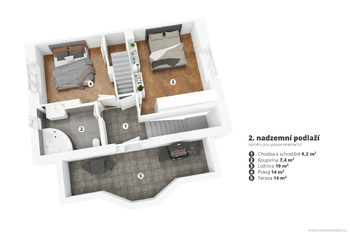 Prodej domu 180 m², Praha 6 - Břevnov