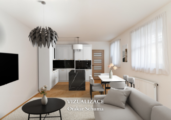 Prodej bytu 3+kk v osobním vlastnictví 89 m², Praha 10 - Strašnice