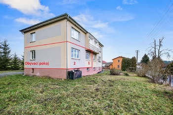 Umístění bytu v domě - Prodej bytu 3+kk v osobním vlastnictví 77 m², Zvěstov 
